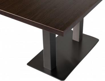 Preview: Tisch dunkelbraun 120x80cm